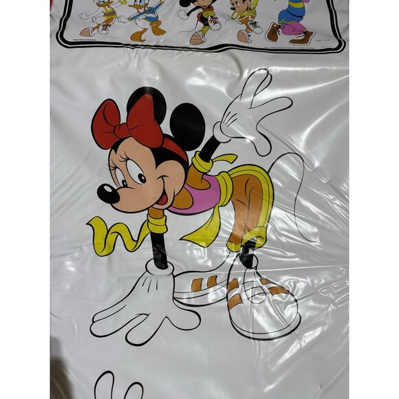 Lot Of 2 RARE Vintage Disney Mickey & Minnie Mouse Mousercise Mat EUC Playroom - Picture 5 of 13